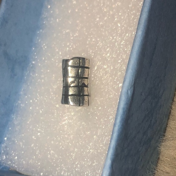 TROLLBEADS HeartBeat Bead 925 LAA Sterling Silver Bead Charm Approx 10mm Length - Picture 6 of 9